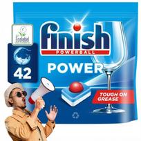 Indaplovių kapsulės Finish All in One Regular, 42 vnt.
