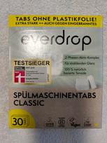 Indaplovių tabletės EVERDROP, 30 vnt., 540 g, Vokietija