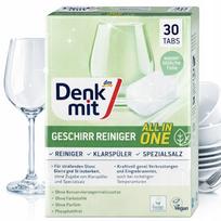 Indaplovių tabletės Denkmit Nature, 30 vnt., ekologiškos
