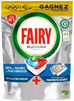 Indaplovių kapsulės FAIRY PLATINUM PLUS All in One, 43 vnt., 2 pakuotės