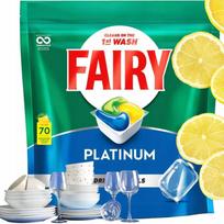 Indaplovių kapsulės Fairy PLATINUM All in One, 70 vnt.