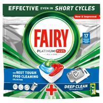 Indaplovių kapsulės Fairy Platinum All in One, 17 vnt., Fresh Herbal Breeze