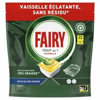 Indaplovių tabletės Fairy All-in-One Citrusinės, 35 vnt.