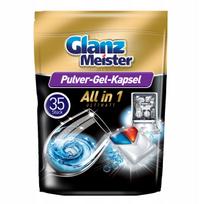Indaplovės tabletės GlanzMeister, koncentruotos, 2x35 vnt.