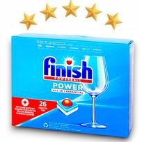 Indaplovių tabletės Finish Powerball Essential 3in1, 26 vnt.