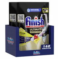 Indaplovių kapsulės FINISH INFINITY SHINE LEMON, 160 vnt.