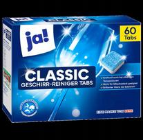 Indaplovių tabletės JA! CLASSIC, 60 vnt., 780 g