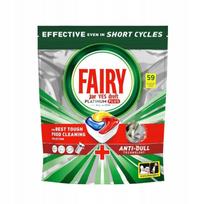 Indaplovės tabletės Fairy Platinum Plus Lemon, 59 vnt.