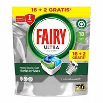 Indaplovių kapsulės Fairy Platinum Ultra All in One, 18 vnt.