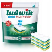 Indaplovių tabletės LUDWIK Max Power All-in-One vynuogių kvapo, 41 vnt.