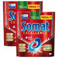 Indaplovių tabletės Somat Excellence 4in1, 96 vnt.