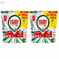 Indaplovių tabletės Fairy Platinum Plus, 122 vnt., 2 pakuotės
