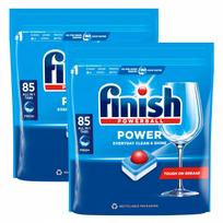 Indaplovių tabletės Finish Powerball All in 1 Fresh, 85 vnt., 2 pakuotės