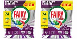 Indaplovės kapsulės Fairy Platinum Plus All In One, 148 vnt.