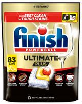 Indaplovių tabletės Finish Ultimate Plus All in 1, Citrus, 83 vnt.