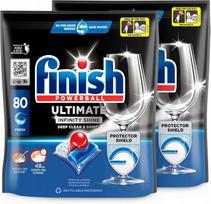 Indaplovių kapsulės Finish Powerball Ultimate Infinity Shine, 2 pakuotės