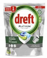 Indaplovių tabletės Dreft Platinum All in One, 43 vnt.