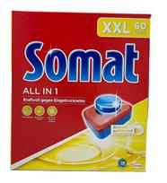 Indaplovių tabletės Somat All in 1, 60 vnt.