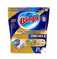 Indaplovių kapsulės BINGO PRO MAX All in One, 20 vnt.