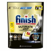 Indaplovių kapsulės Finish Ultimate Plus Lemon, 82 vnt.