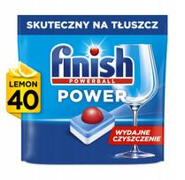 Indaplovės tabletės Finish Power All-in-1, citrinų kvapo, 40 vnt.