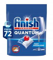 Indaplovės kapsulės Finish Quantum All-In-1, 72 vnt.