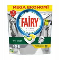 Indaplovių tabletės FAIRY ALL IN ONE Lemon, 50 vnt.