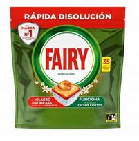 Indaplovių kapsulės Fairy All in ONE ORANGE, 2 x 35 vnt.