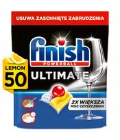 Indaplovės kapsulės Finish Ultimate All-in-1, citrinų kvapo, 50 vnt.