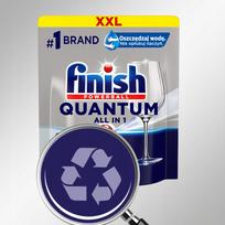 Indaplovių kapsulės Finish Quantum Fresh, 100 vnt.