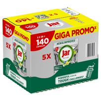 Indaplovių tabletės Jar Platinum Lemon, 140 vnt.