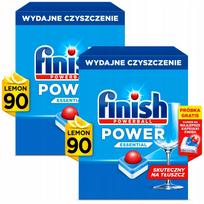 Indaplovės tabletės FINISH Power Essential, 180 vnt., citrinų kvapo