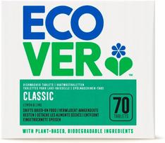 Indaplovių tabletės Ecover Classic, 70 vnt., citrinų ir laimų kvapo, Vokietija