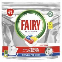 Indaplovės kapsulės Fairy PLATINUM+ All in One, 17 vnt.