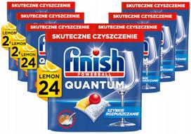 Indaplovių kapsulės Finish Quantum Powerball, citrinų kvapo, 168 vnt.
