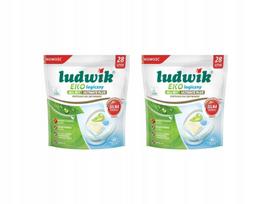 Indaplovių kapsulės LUDWIK Eco All in 1 Ultimate Plus, 2 x 28 vnt.