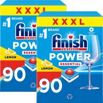 Indaplovių tabletės FINISH Power Essential, citrinų kvapo, 180 vnt.