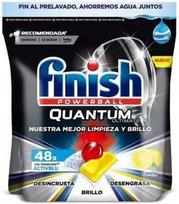 Indaplovės kapsulės Finish Quantum Ultimate Lemon, 48 vnt.