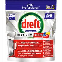 Indaplovių tabletės DREFT PLATINUM A59, citrinų kvapo
