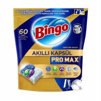 Indaplovių kapsulės Bingo Pro Max All in One, 60 vnt., citrinų aromato