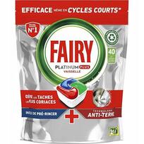 Indaplovių tabletės FAIRY Platinum Plus, 40 vnt.