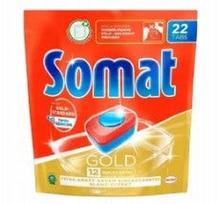 Indaplovių tabletės Somat Gold, 22 vnt.