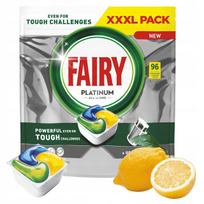 Indaplovių kapsulės Fairy Platinum All In One su citrina, 96 vnt.