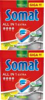 Indų plovimo tabletės SOMAT All-in-1 Extra, 85 vnt., 2 pakuotės