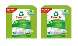 Indaplovių tabletės Frosch Lime, ekologiškos, 50 vnt., 2 pakuotės