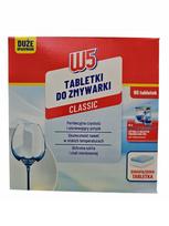 Indaplovių tabletės W5 Classic, 80 vnt., didelė pakuotė