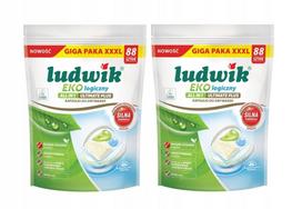 Indaplovių tabletės LUDWIK ECOLOGICAL ULTIMATE PLUS, 2 pakuotės po 88 vnt.