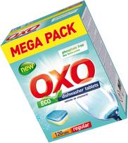 Indaplovės tabletės OXO, 120 vnt.