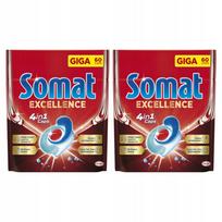 Indaplovių kapsulės Somat Excellence 4 in 1, 120 vnt.