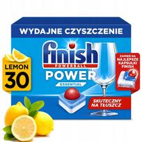 Indaplovių tabletės FINISH Powerball Power Essential, citrinų kvapo, 30 vnt.